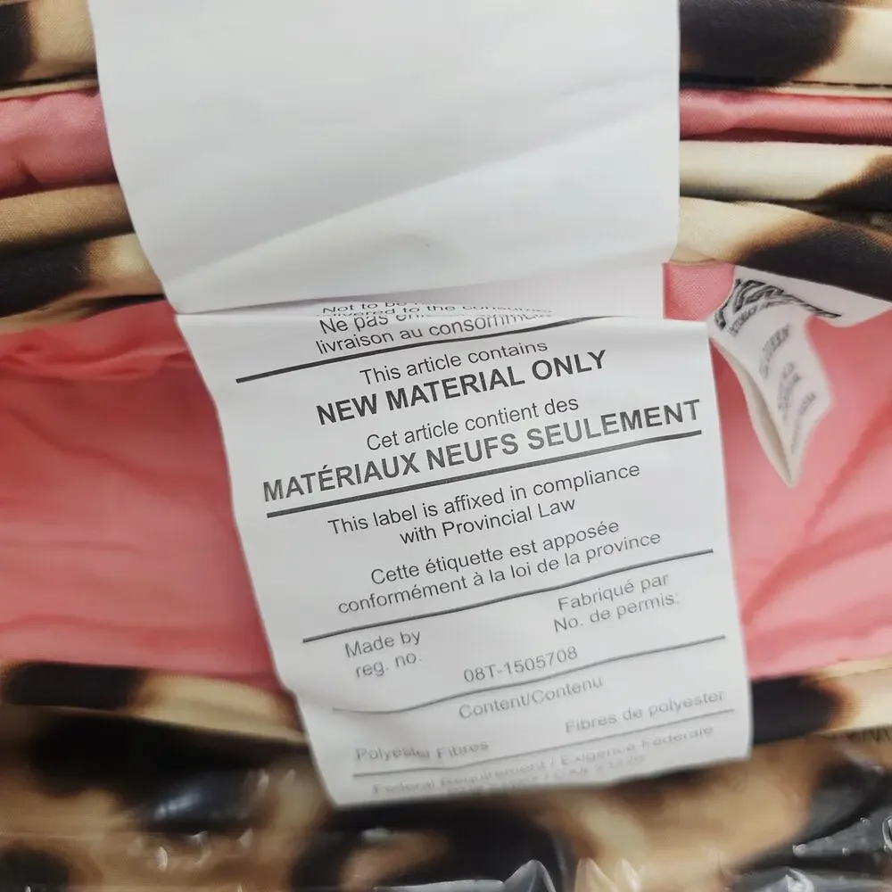 Victorias Secret Pink REVERSIBLE Bed In A Bag Full / Queen Comforter Sheets NWT